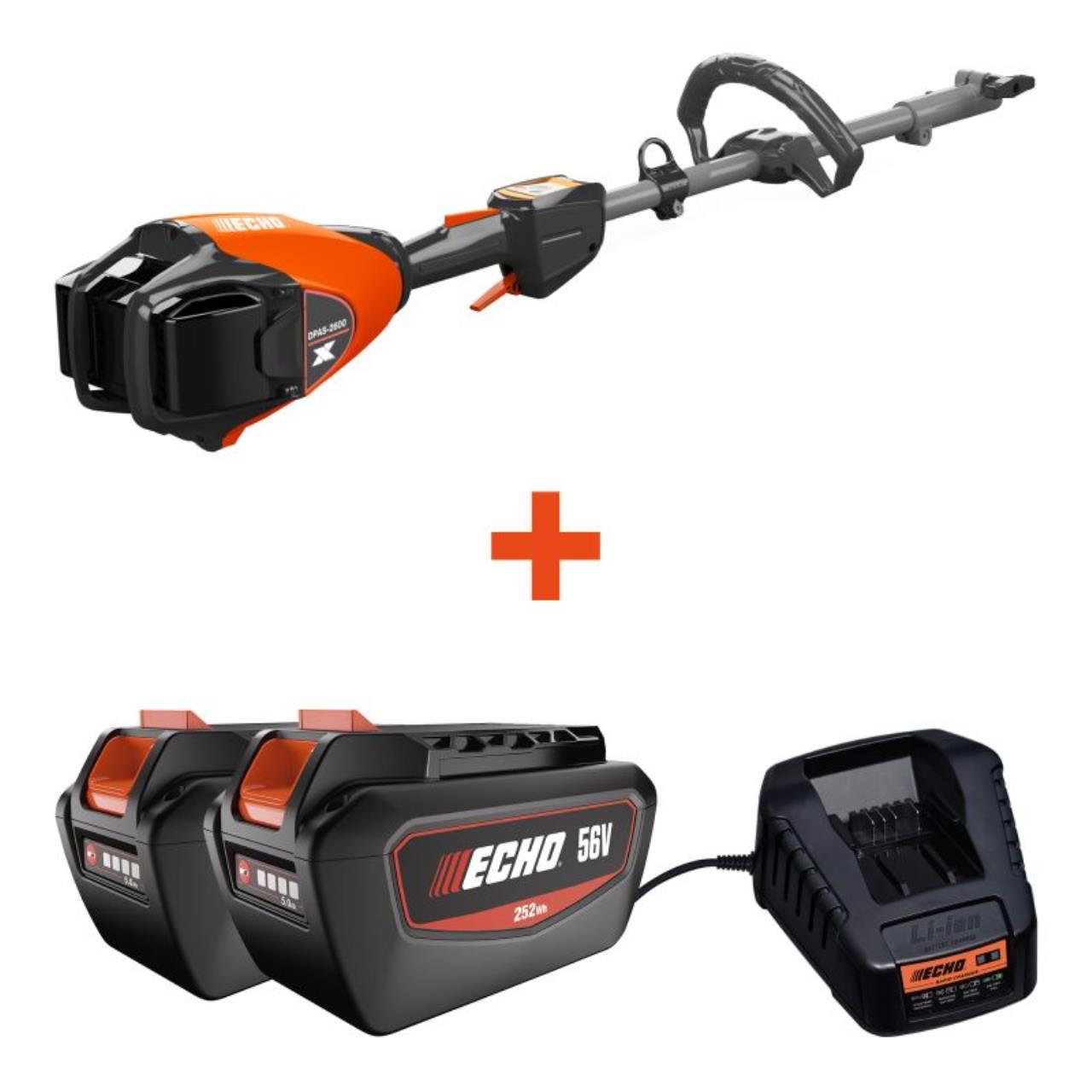 Akku-Kombisystem DPAS-2600 Aktionsset - inkl. 2x 5,0 Ah Akku & Schnellladegerät